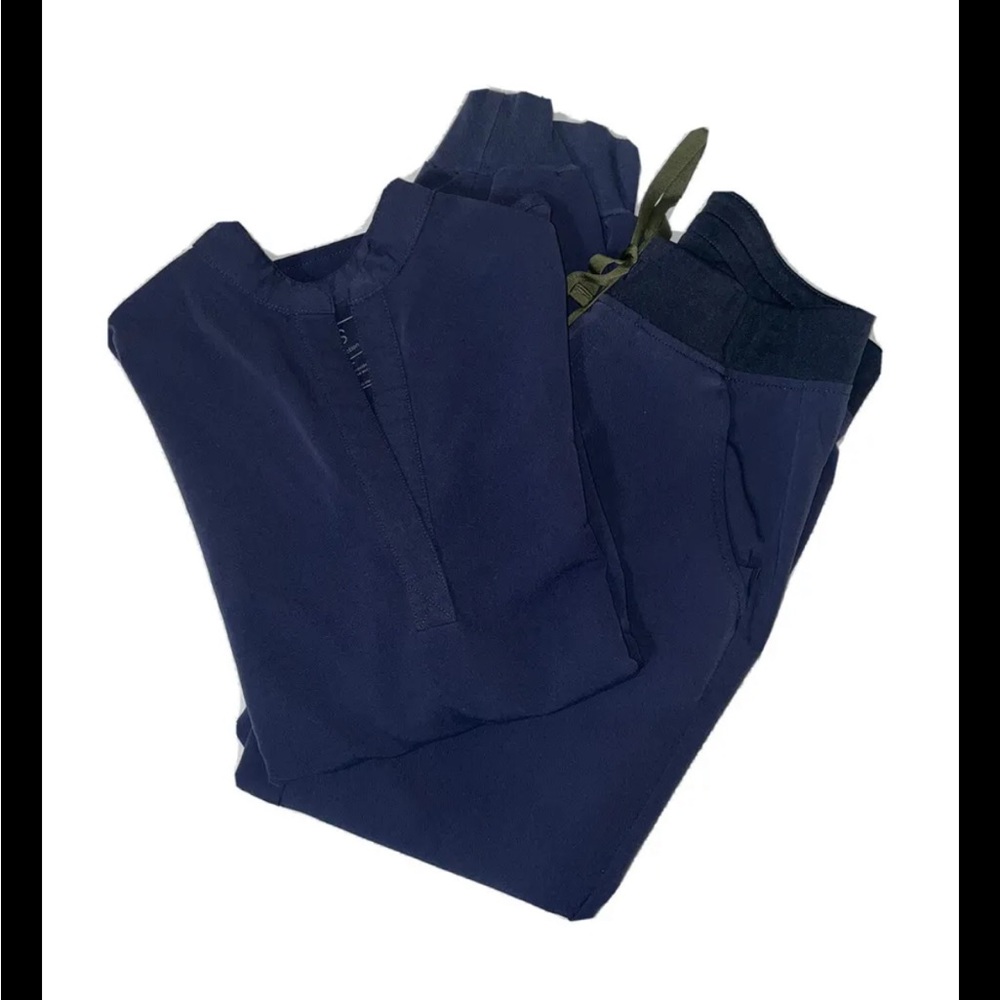 Figs QUIET NAVY Set Small Zamora Pant XS Rafaela Top